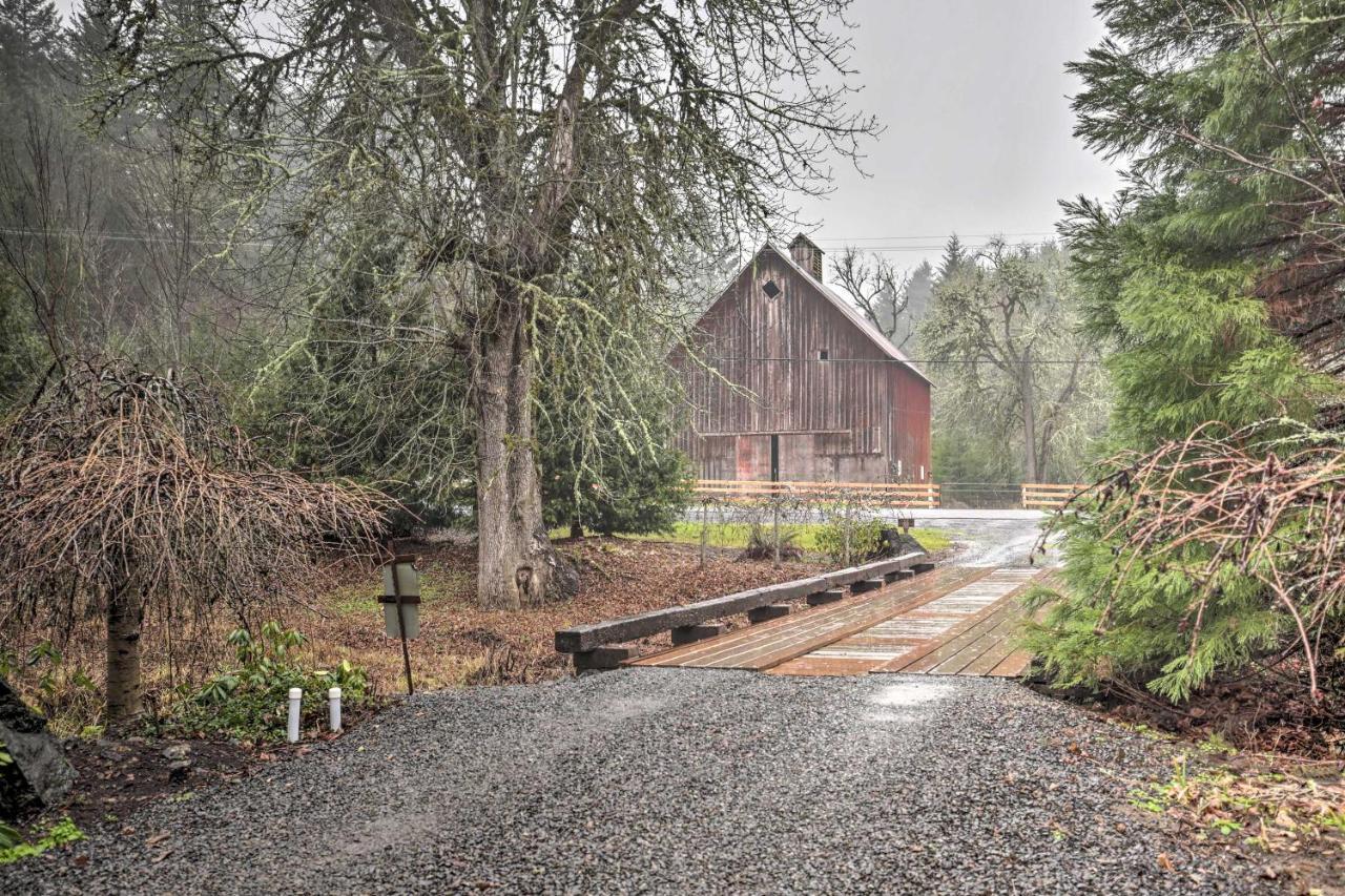 Chic Farmhouse With Creek In Heart Of Wine Country! McMinnville Esterno foto
